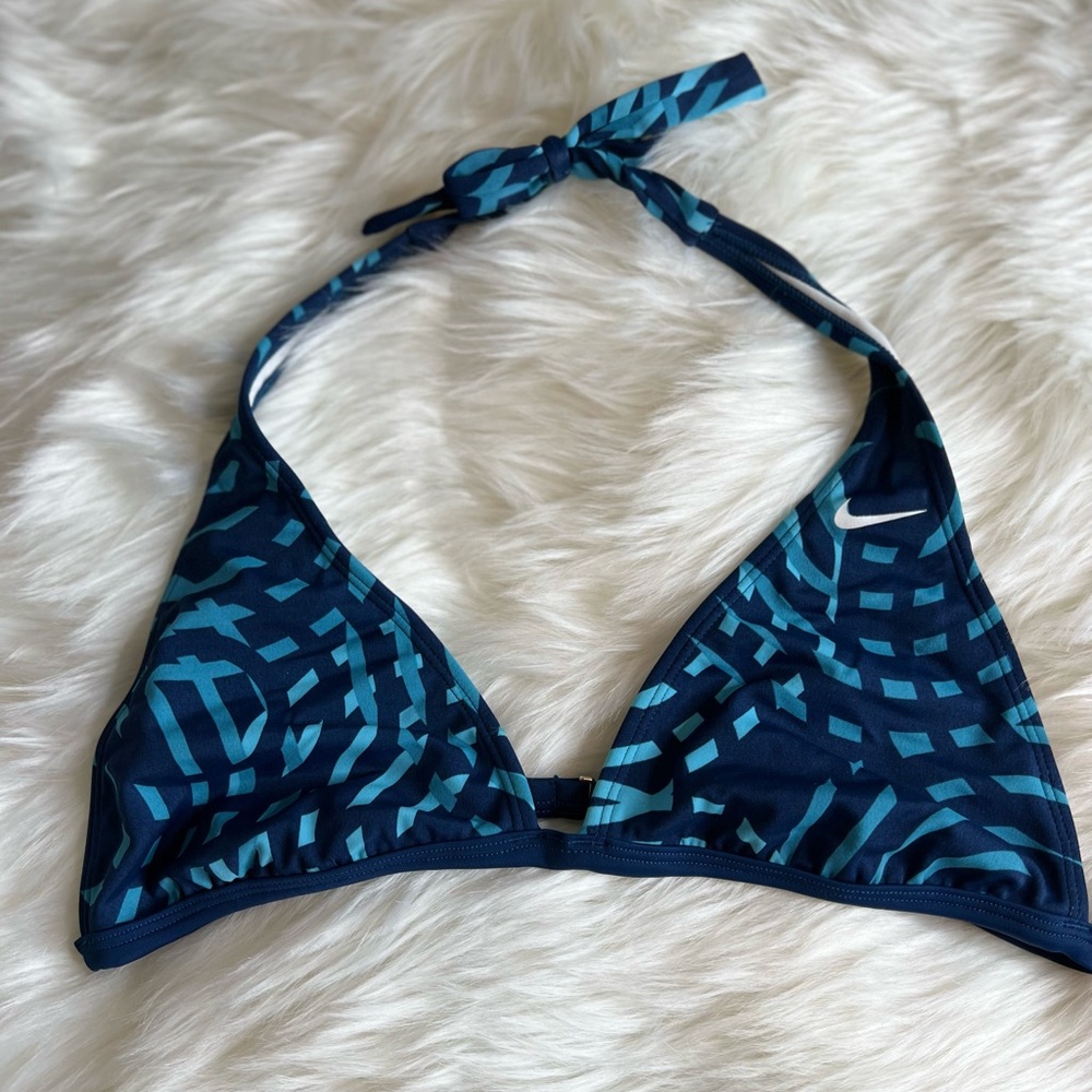 Girls Nike Blue Bikini Top Size 12